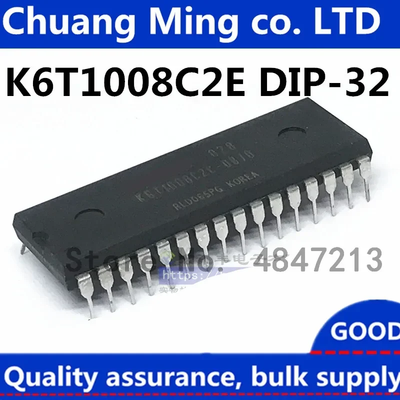 

Free shipping 50pcs/lots K6T1008C2E-DB70 K6T1008C2E-DL70 K6T1008C2CE DIP-32 IC In stock!