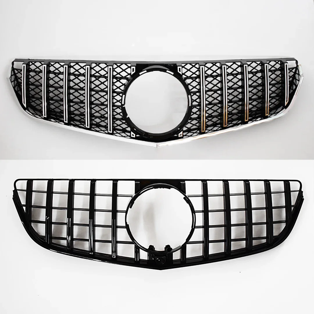 Sport Front Air Vent Radiator Grid For Mercedes Benz W207 C207 A207 E Coupe 2009-2016 Bumper Grille Grill Car Trim Accessories