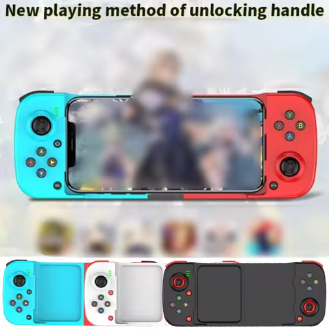 Gamepad Telescopic For IOS Android PUBG Switch PS4 Stretch Wireless BT 5.0 Phone Direct MFI Mobile Game Controller Joystick