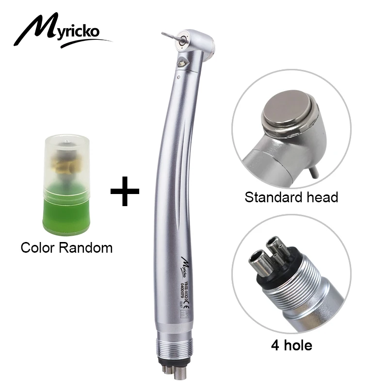 Dental LED Hochgeschwindigkeits-Handstück mit großem Drehmoment Low Noice B2 M4 Hoch rotations turbinen spitze 3 Wassers prüh zahnmedizin Zahnarzt werkzeuge