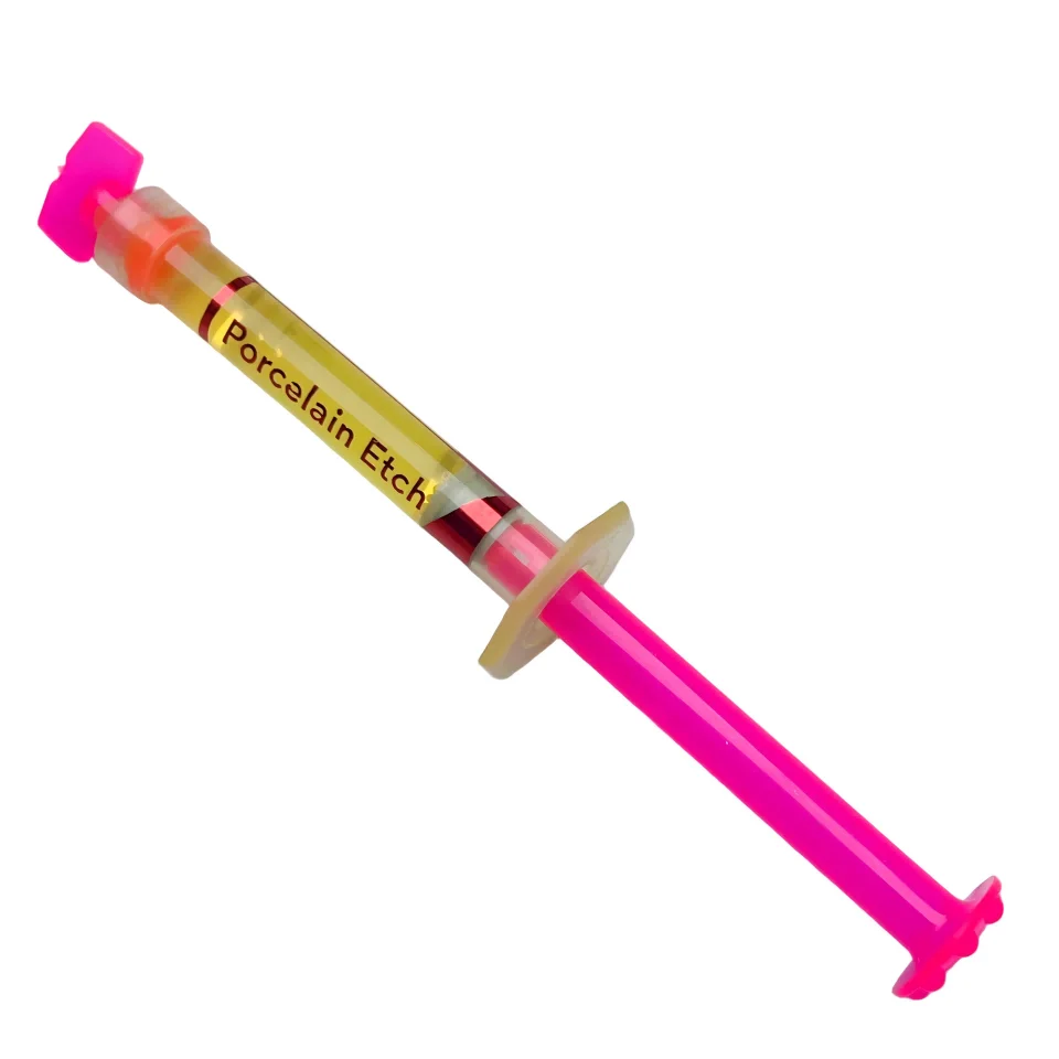 

ULTRADENT Porcelain Etch for Dental Lab Clinic Use Ceramic Surface Micro-retention Etchant 1.2ml HF Gel for Better Bond Strength