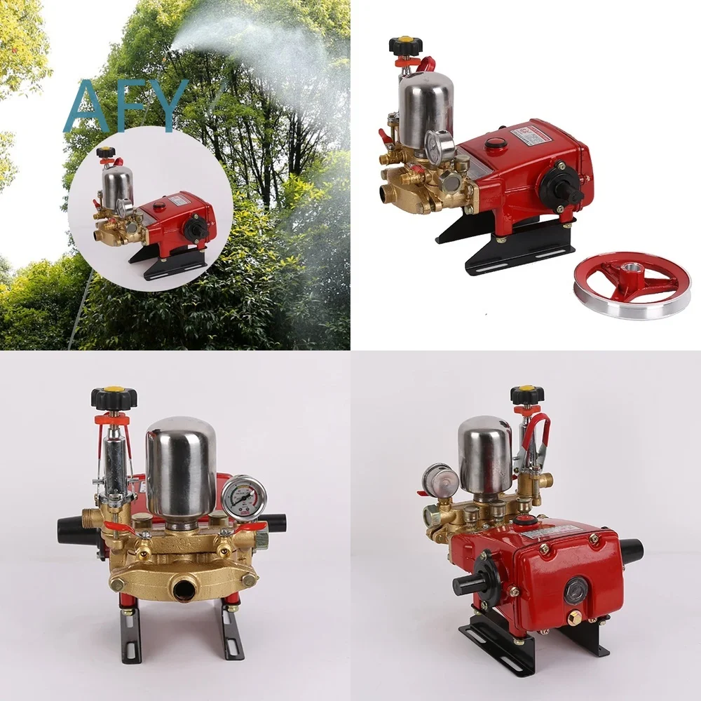 Agricultural Multifunctional Spray Pump for Orchard Use High Pressure Three Cylinder Injection Plug Sprayer for Farming