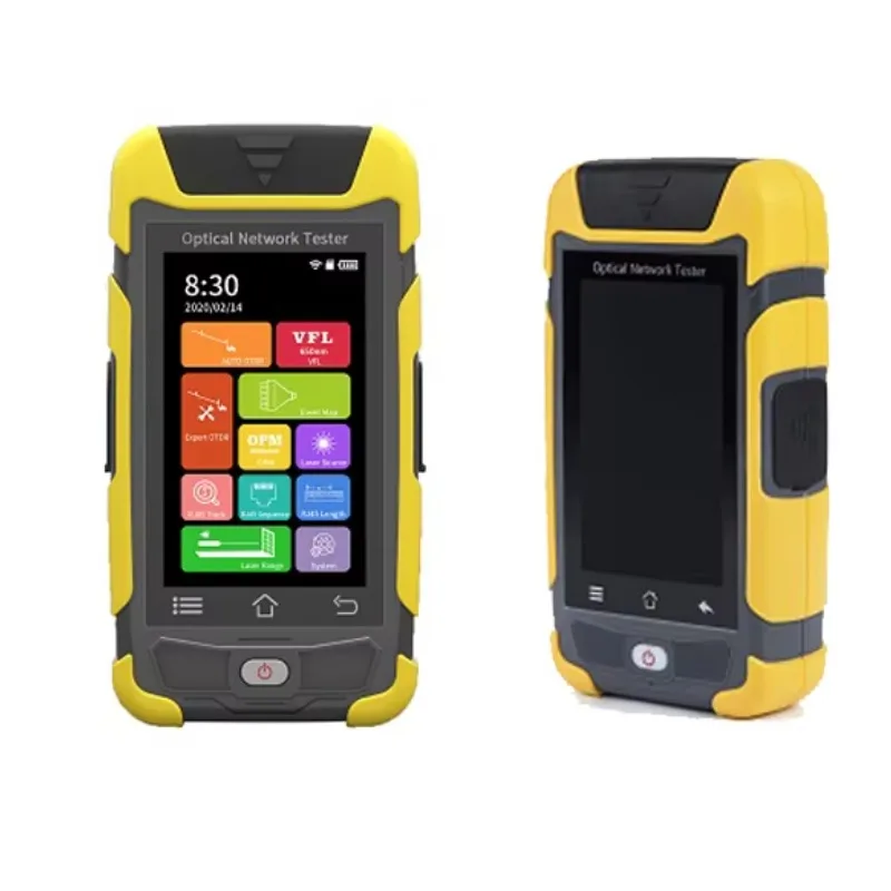 Novker Original New Mini Smart OTDR H430 SM MM Multifunction 4.3 Inch Touch-screen Auto Testing FTTH Compatible GSM/GPRS