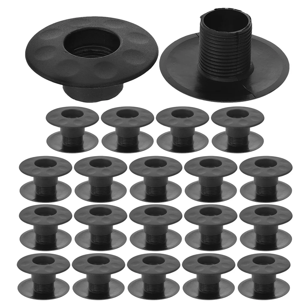

20pcs Table Football Board Bearings Plastic Foosball Table Shafts Covers Replacement Parts High Precision Bushings For Smooth
