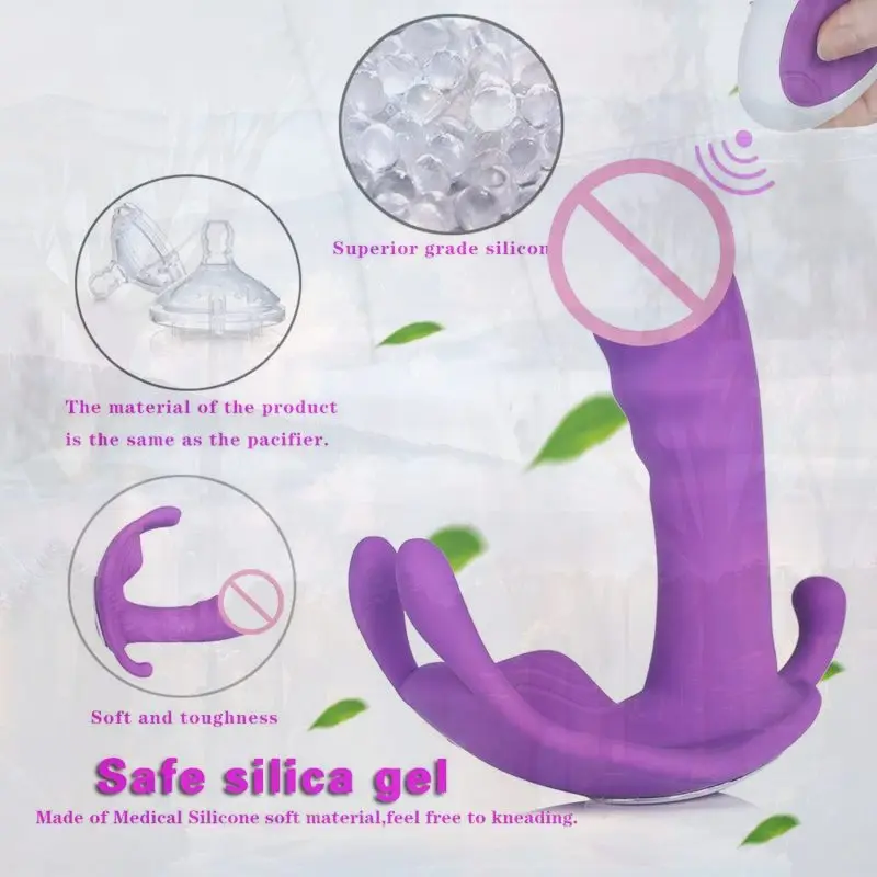 فراشة تهتز أدوات الاستمناء ألعاب الجنس البعيد للرجال والنساء Pusy الشرج هوك الموزه الناضجة هزاز الرجال #6