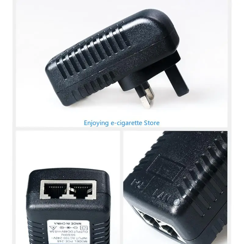 Compactly POE Injector Power Adapter For Security Camera Output Voltages Option Y4QF