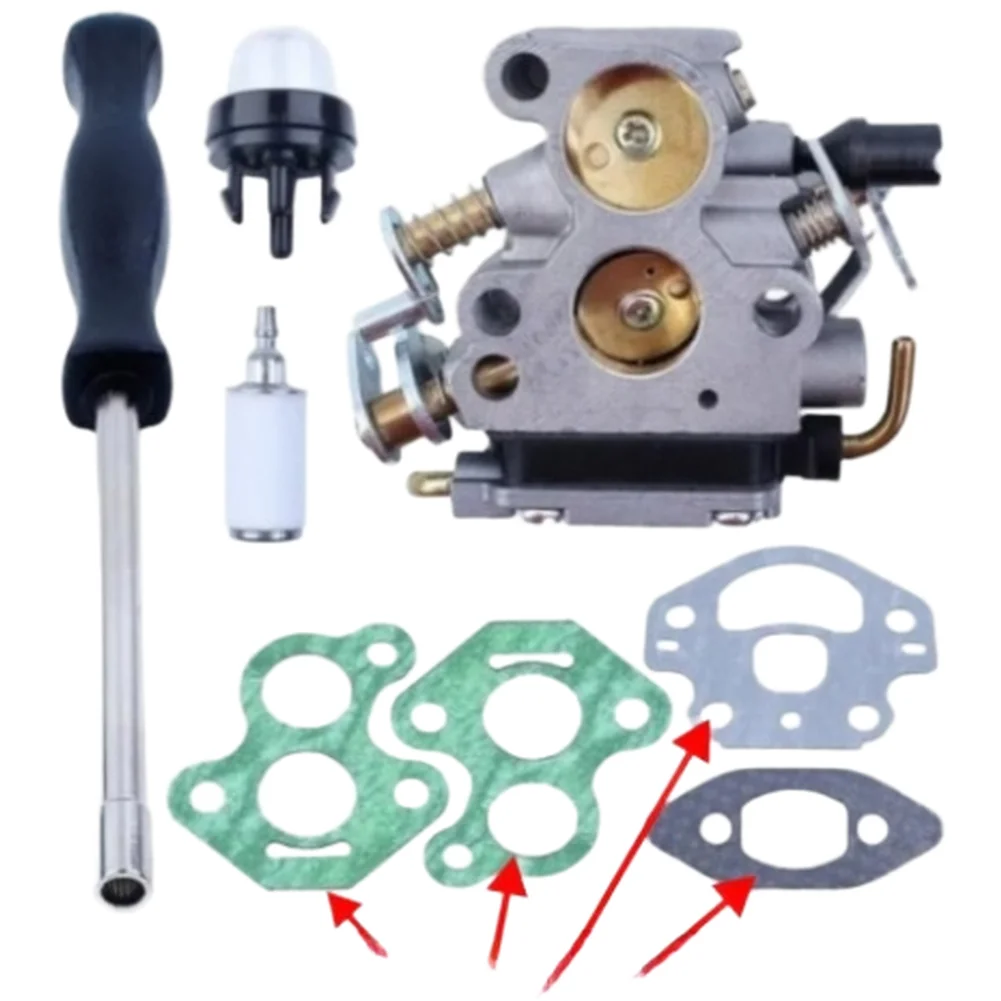 

H235 H236E H240E C1T W33 Carburetor Kit Replacement Parts Set For Lawn Mower Fuel And Filtration System