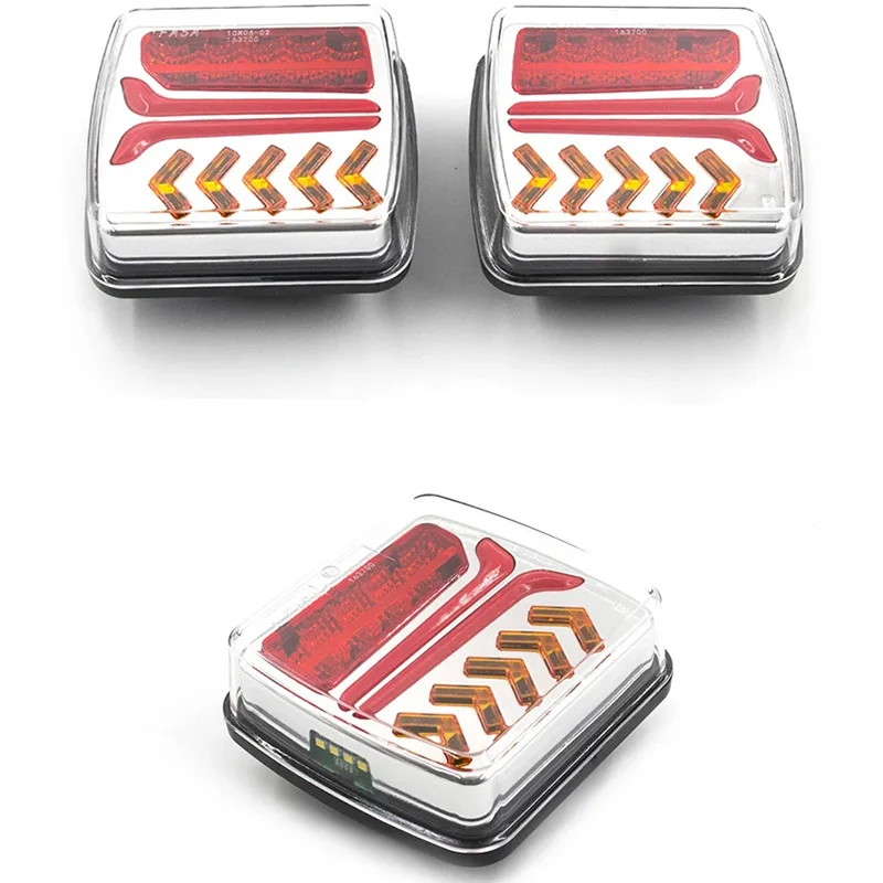 Cross-border new trailer truck truck tail light LED