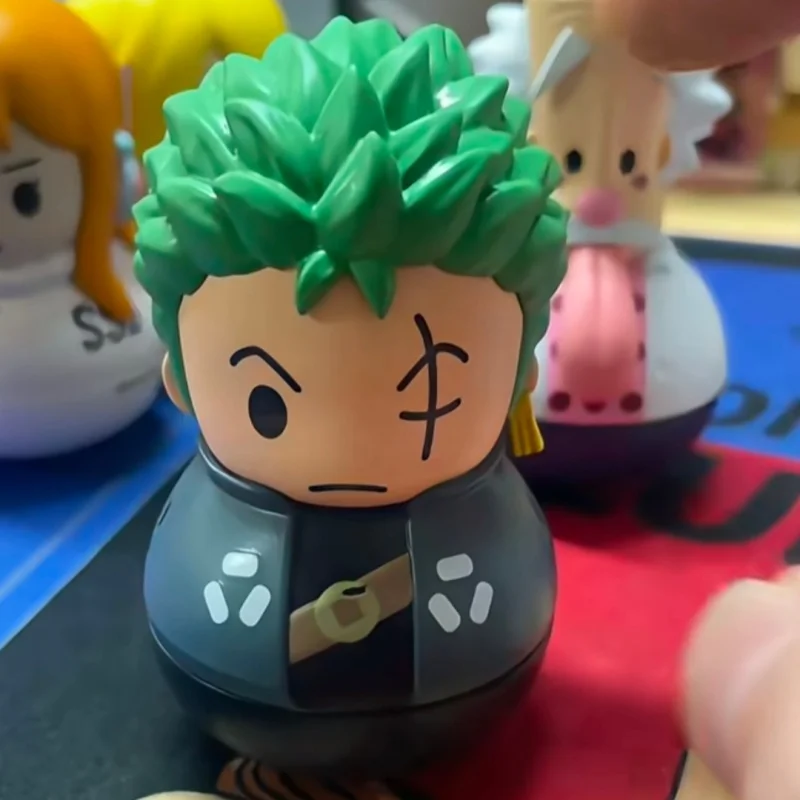 

In Stock Original Anime Periphery One Piece Egghead Series Q-version Figures Model Roly-Poly Aromatherapy Desktop Ornament Toys
