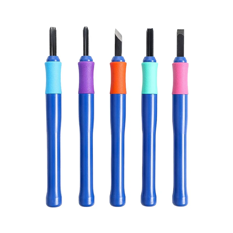 Японский нож для резьбы по дереву сакуры, гравировальный нож, резиновый штамп, нож для гравировки по дереву, 1 шт.