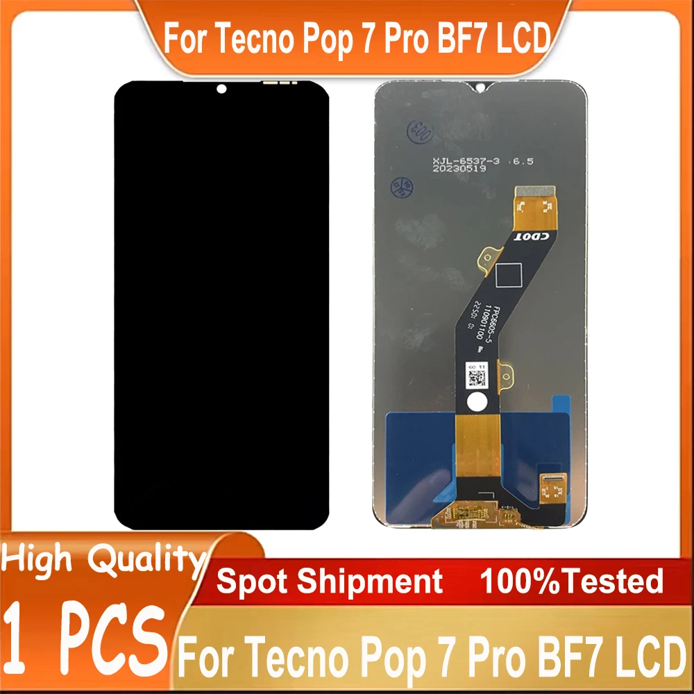 استبدال شاشة LCD BD4J الأصلية لـ Tecno POP 7 Pro: تقييم شامل ودليل عملي للاستخدام الفعّال
