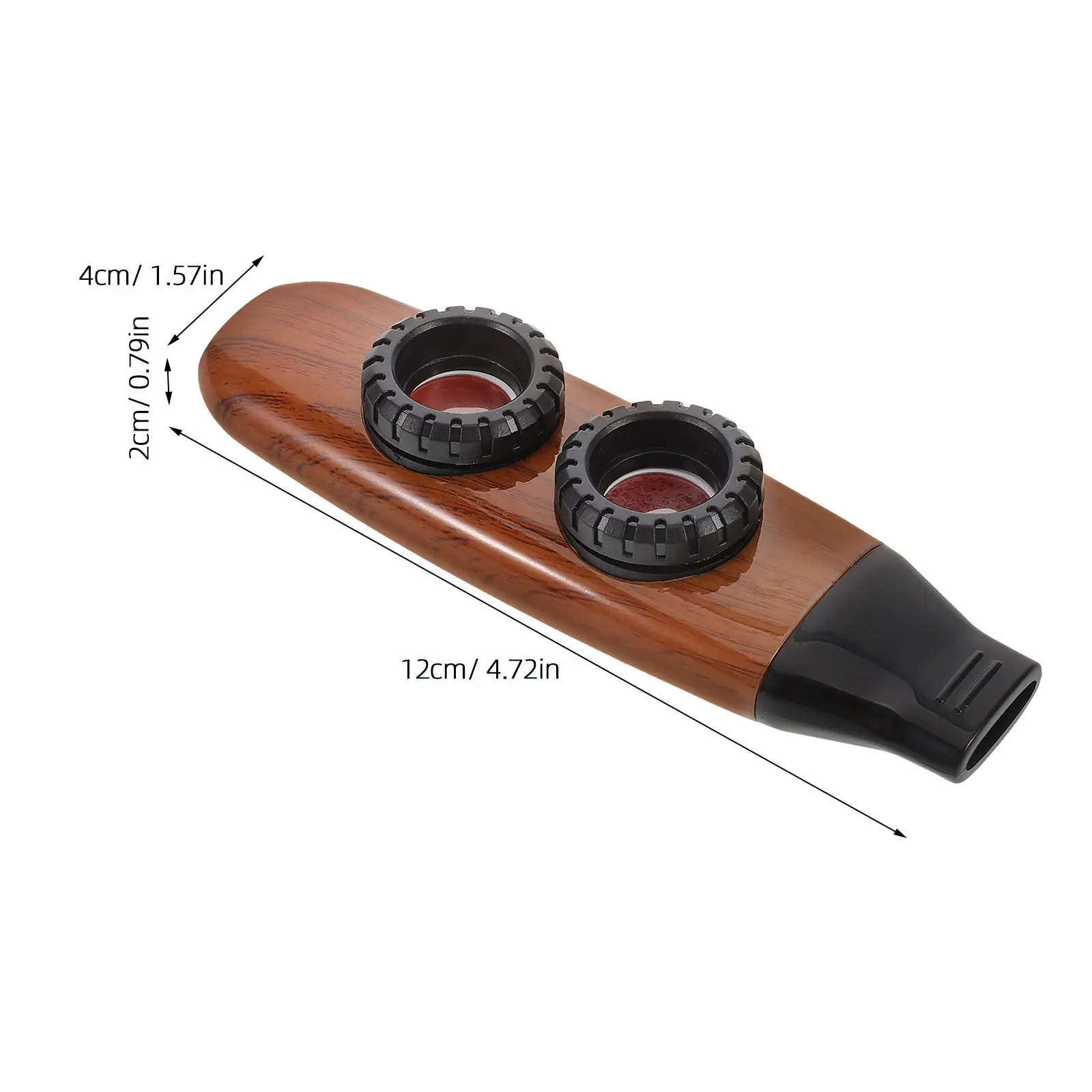 1Set Mini Kazoo Lightweight Easy Play Musical Instrument for Kids Orff Classroom Preschool Kids Percussion Set Resin Kazoo - view 3
