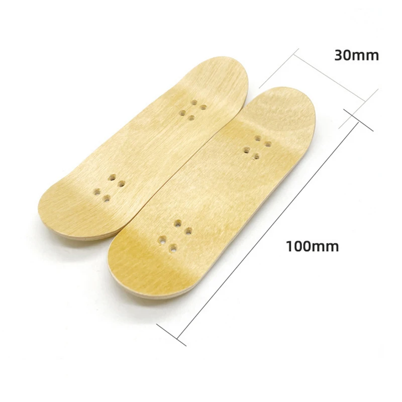 Finger Skateboard Maple Board 100*30mm Fingertip Creative Gift Finger Sports Board