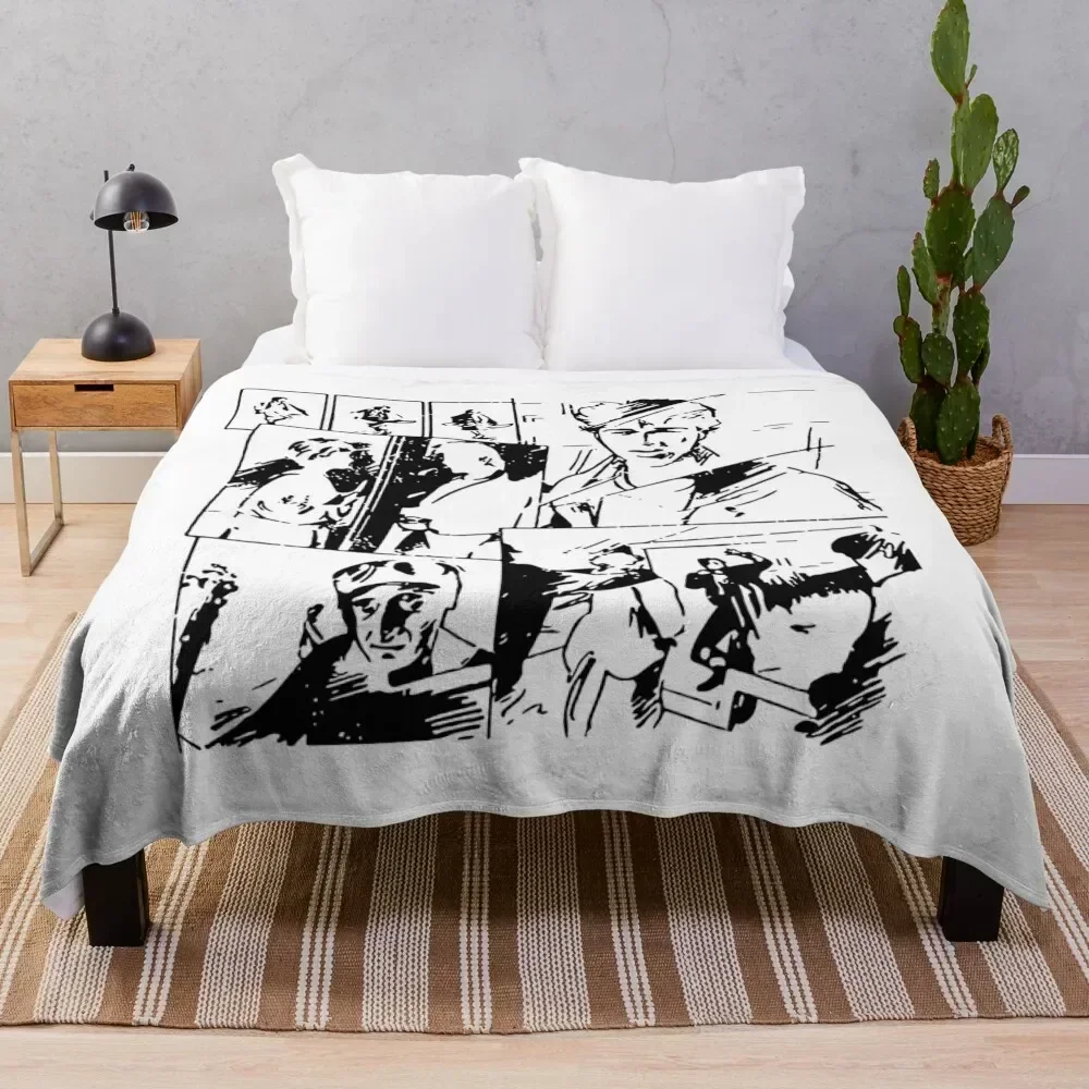 A-ha Classic 80s Music Video Take On Me Super CooL Style Throw Blanket Soft Cozy Blanket for Pet Kids Adults