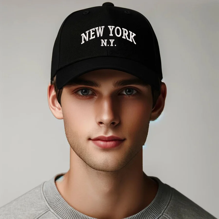 2026 New Embroidery NEW YORK N.Y. Men Baseball Cap Soft Cotton sun hats Women Snapback sunbonnet Adult truker caps sport hats