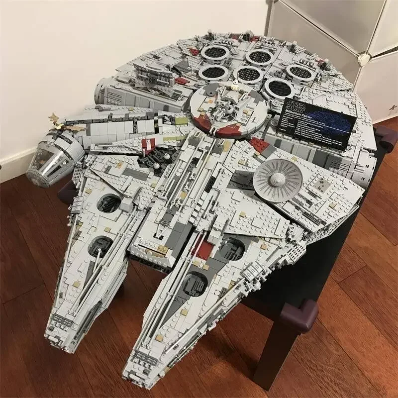 7000pellet Millennium Ship Falcon Building Blocks Star Destroyer Compatible 75192 05132 MOC Building Blocks for Adults Toys Gift