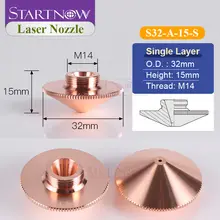 OEM D32mm Fiber Laser Nozzle for Raytools #4