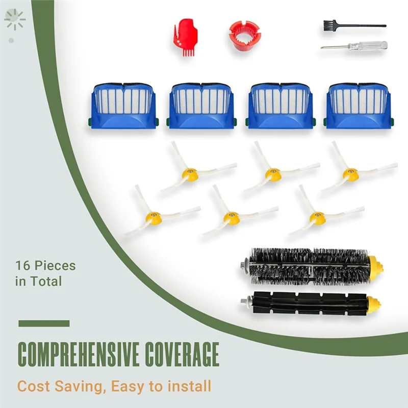 JDZD استبدال أجزاء الملحقات ل اي روبوت رومبا 675 694 692 614 670 677 671 691 676 639 679 615 600 سلسلة فراغ