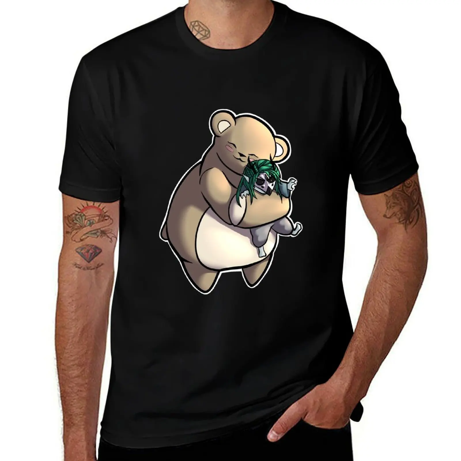 Reluctant Snuggles T-Shirt Comfort Stretch Tee Shirt T-Shirt