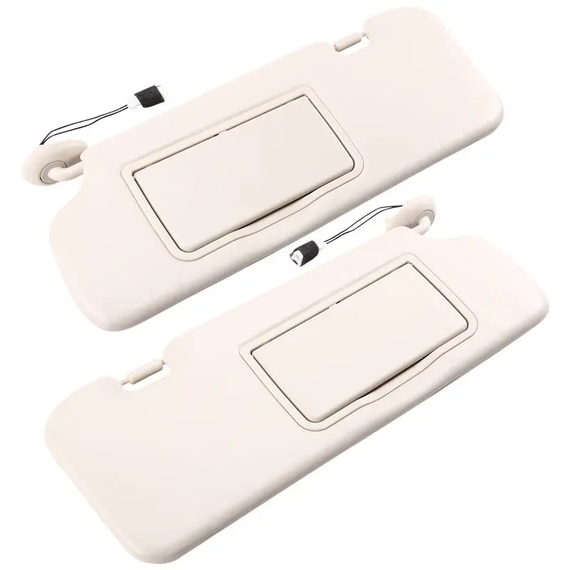 

A02Q-LH+ RH Sunvisors W/Lamp For Honda CR-V CRV 2012- 2016 83280-T0A-H11ZA 83280-T0A-H11ZB Car Accessories