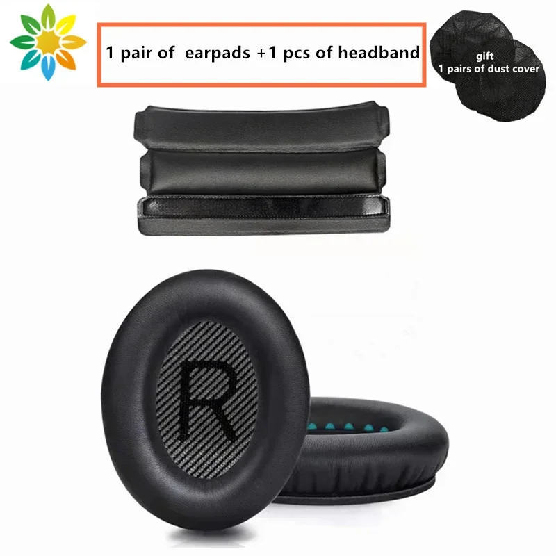 Replacement Ear Pads foam earpads For BOSE QC35 for QuietComfort 35 & 35 ii  headphones Repair parts head beam cushion