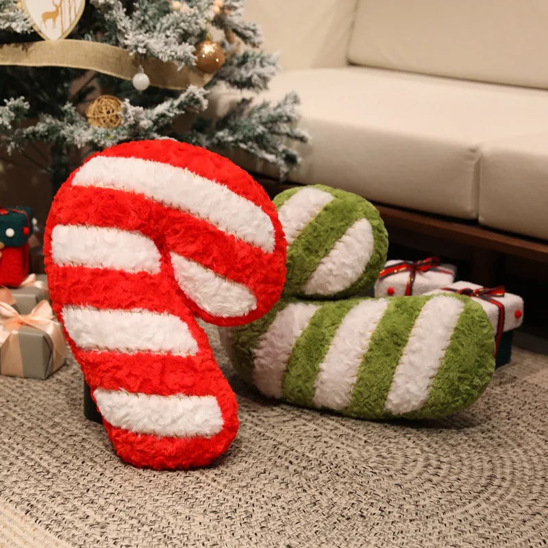 Nuovo Kawaii Gingerbread man Albero di Natale e alce Bambole di peluche Farcito Morbido Pianta Giocattoli Cervo Sika Per La Famiglia Decorazione di Natale Regalo