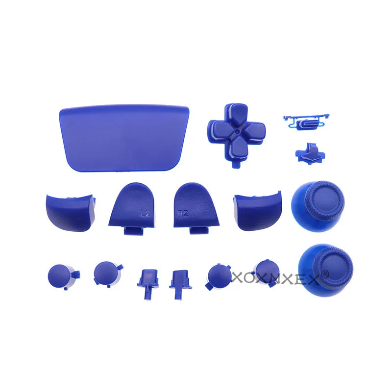 1 conjunto l1 r1 l2 r2 botão d-pad botões de compartilhamento kit joystick caps substituição para ps5 v2 2.0 controlador gamepad