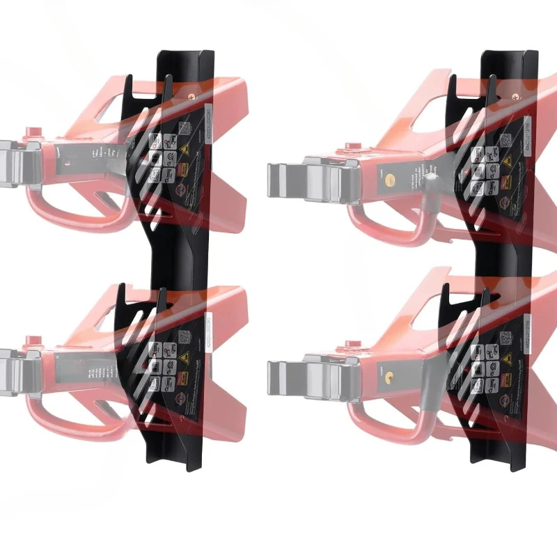 

Jack Stand Wall Mount Organizer: Jack Stands Holder Storage Rack Mount - Fit for 2 & 3 Ton lifting jack Stand