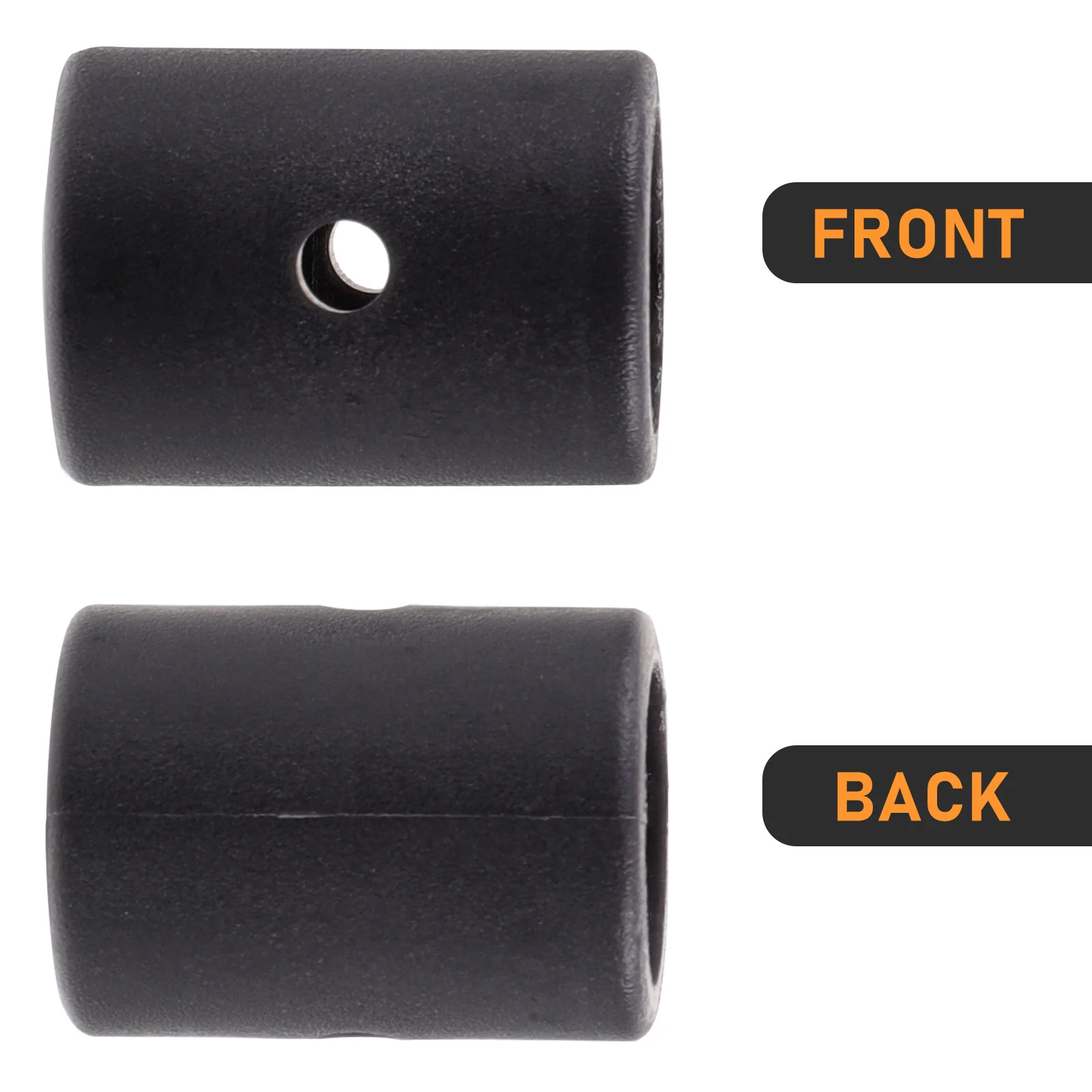 16 قطعة فووسبالل رود نهاية قبعات طاولة كرة القدم اكسسوارات عالية التأثير بولي كلوريد الفينيل استبدال المقابس لطاولة فووسبالل مجلس تحمل