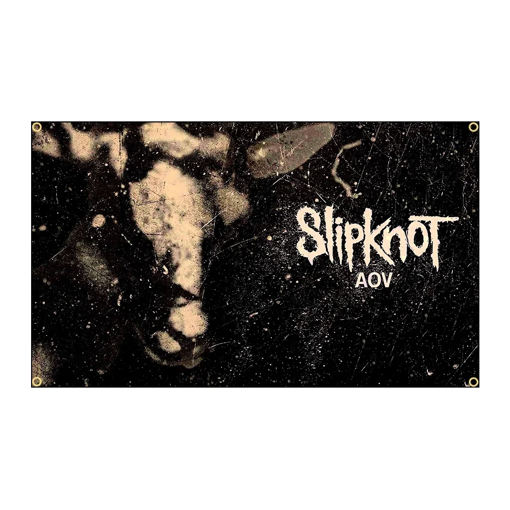 90x150cm S-Slipknots Heavy Metal Band Flags Polyester Printed Home or Outdoor Decoration Banner