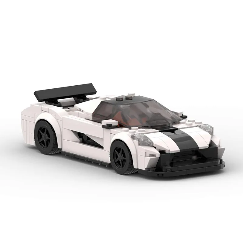 Semas Moc Racing Speed Series Kroonlijst Regera Bouwstenen Gemonteerd Automodel Kinderen Speelgoed Verjaardag Kerstcadeau