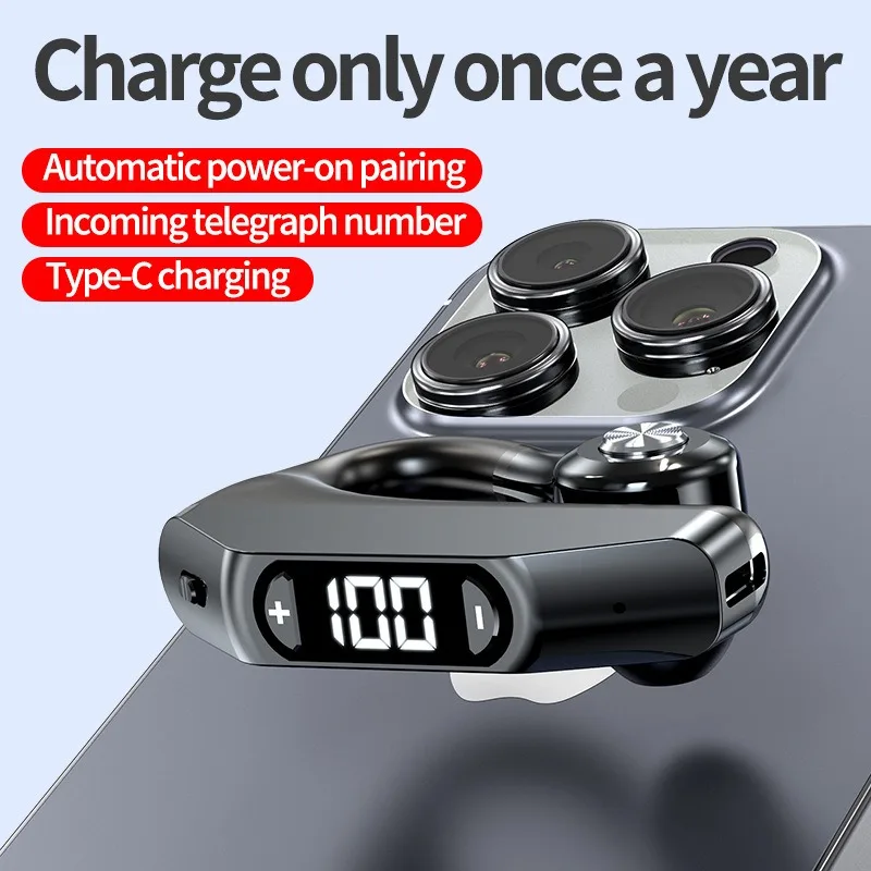 デュアルマイク付きBluetoothワイヤレスヘッドセット,ハンズフリーヘッドセット,ノイズキャンセリング,ビジネス,運転用