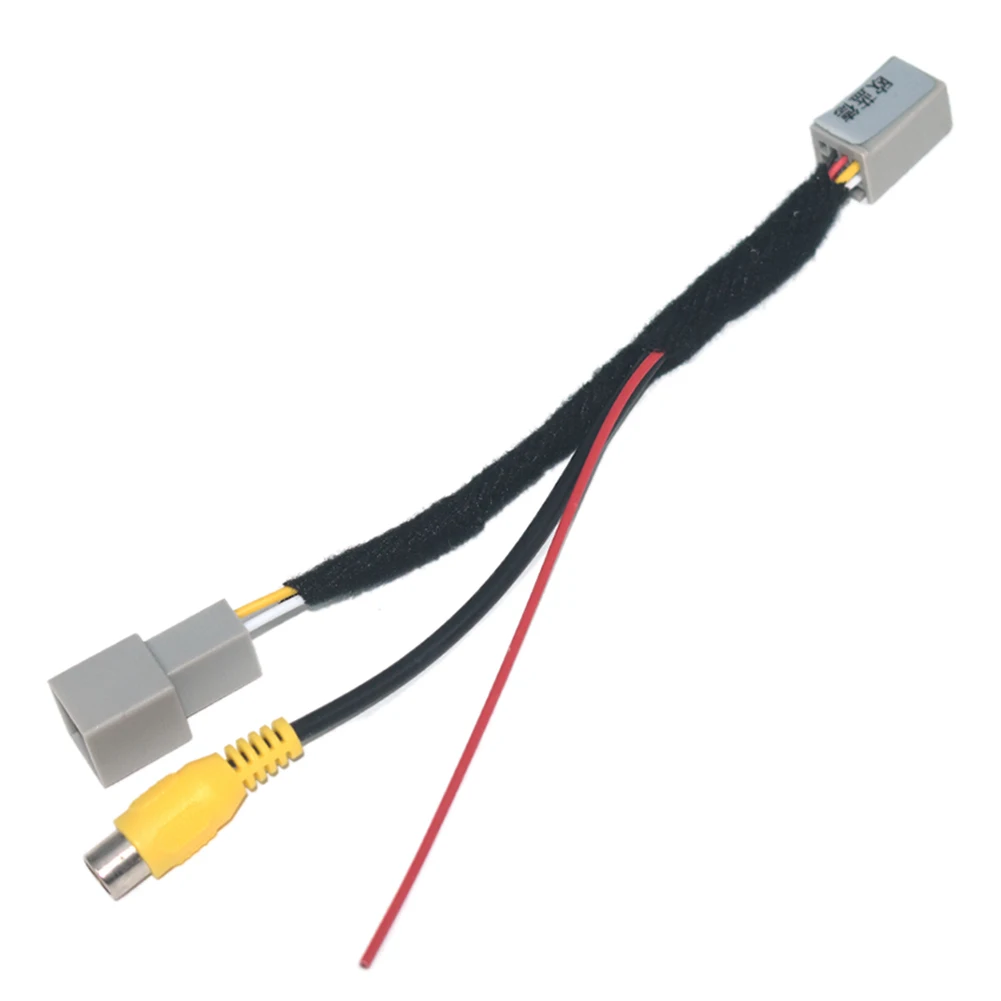 Adaptador de Cable de conversión de cámara de visión trasera de coche, RCA, Video, cámara inversa, Mitsubishi Outlander ASX GF GG ZJ