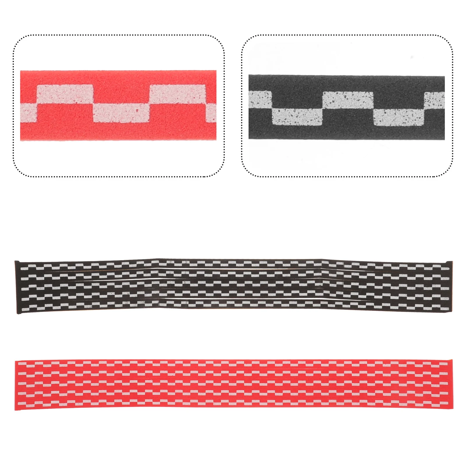 

10Pcs Table Tennis Racket Buffer Easy Install Portable Racket Tape Protective Tape Supply Portable Table Tennis Buffer