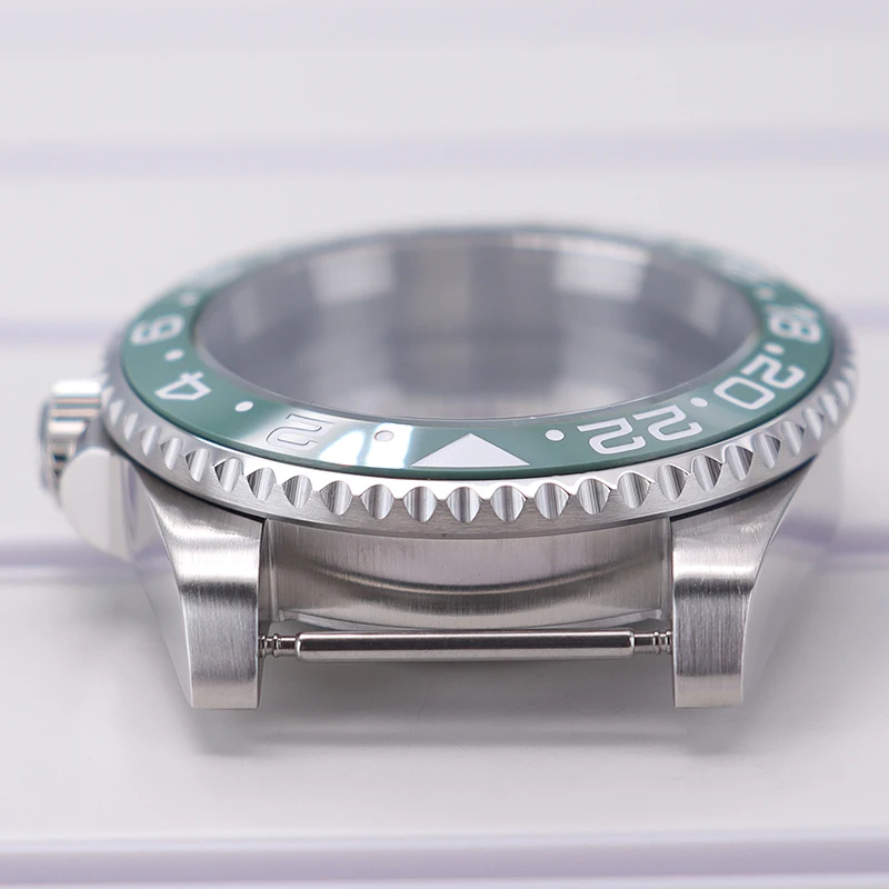 40mm 200m Wasserdichtes Taucheruhrengehäuse mit Saphirglas für Submariner GMT NH35 NH36 NH34 Miyota 8215 ETA2824 Uhrwerk, Hochwertig – Detail 8