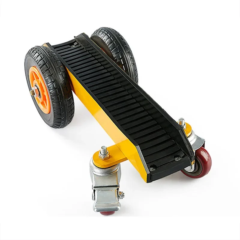 Ferramenta universal de manuseio de rodas para caminhão de mármore resistente, carregadeira de quatro rodas para melhoria e construção da casa