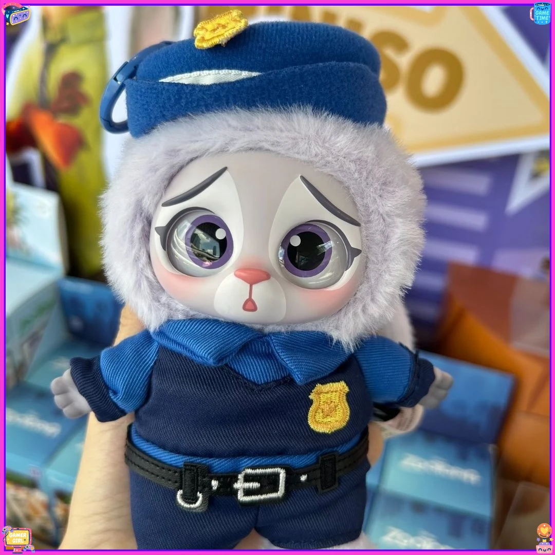 حقيقي MINISO صندوق أعمى Zootopia أفخم سلسلة نيك وجودي دمية المعلقات أنيمي أفخم #6