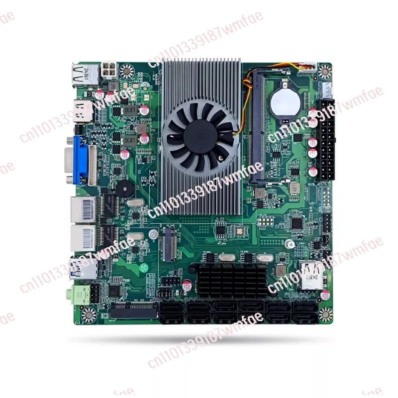 

Основная плата NAS промышленного управления N95 N5095, многожесткий диск 12SATA, 2,5G/8111H, двойной сетевой порт IT