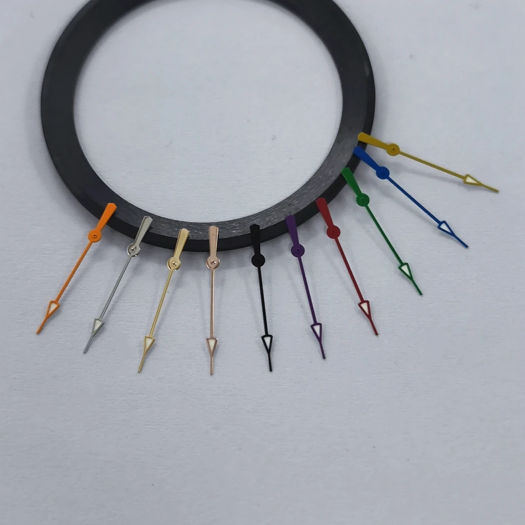 High Quality NH35 NH36 NH38 NH70 NH72 Silver Blue Gold Black Green Second Hands With Luminous