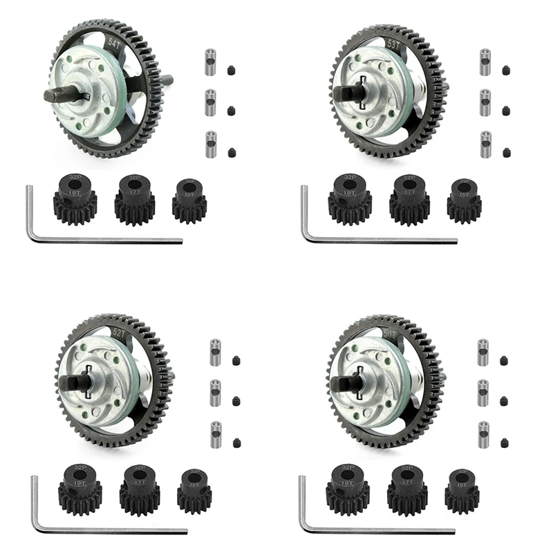 

Металлический 6878 дифференциальный Шестеренчатый муфта для тапочек с 15/1/10 T шестерней для Traxxas Slash Stampede