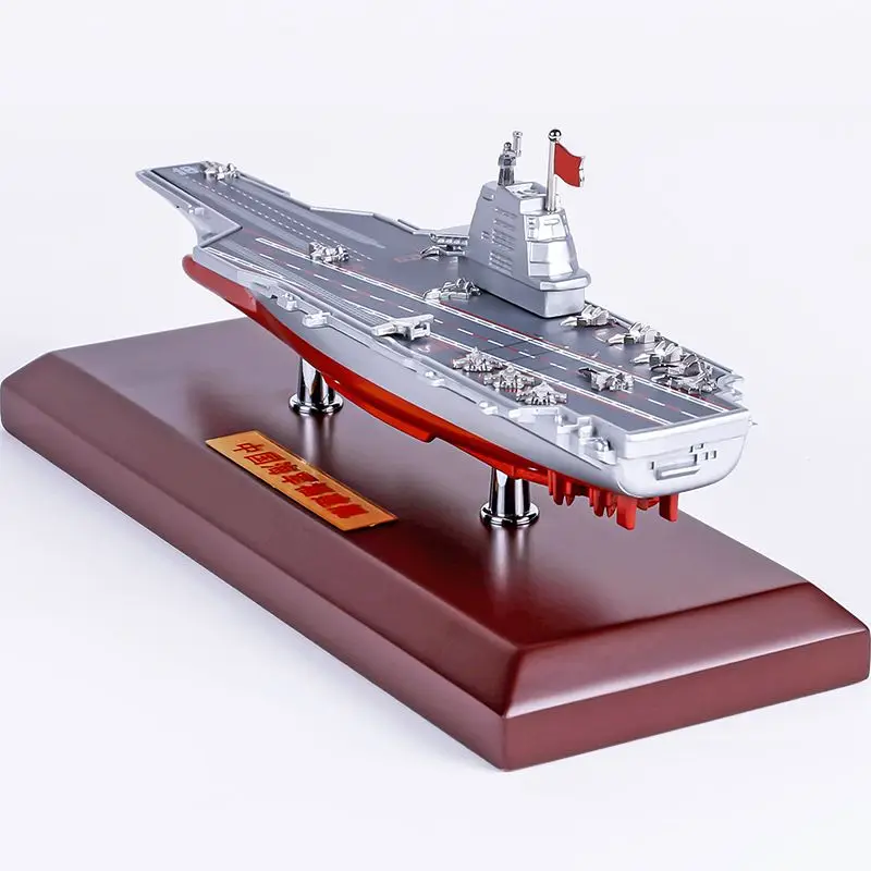 Zhuhai Airshow, 1:1800, Aircraft Carrier 003, Fujian Aircraft Carrier, Alloy Model Finished Product, Fujian Ship