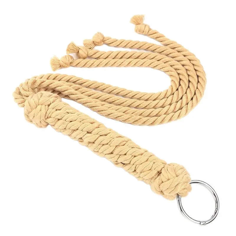 

60cm Soft Cotton Rope Whip Erotic Fetish Spanking BDSM Bondage Toys Adult Games Whip Couples SM Games