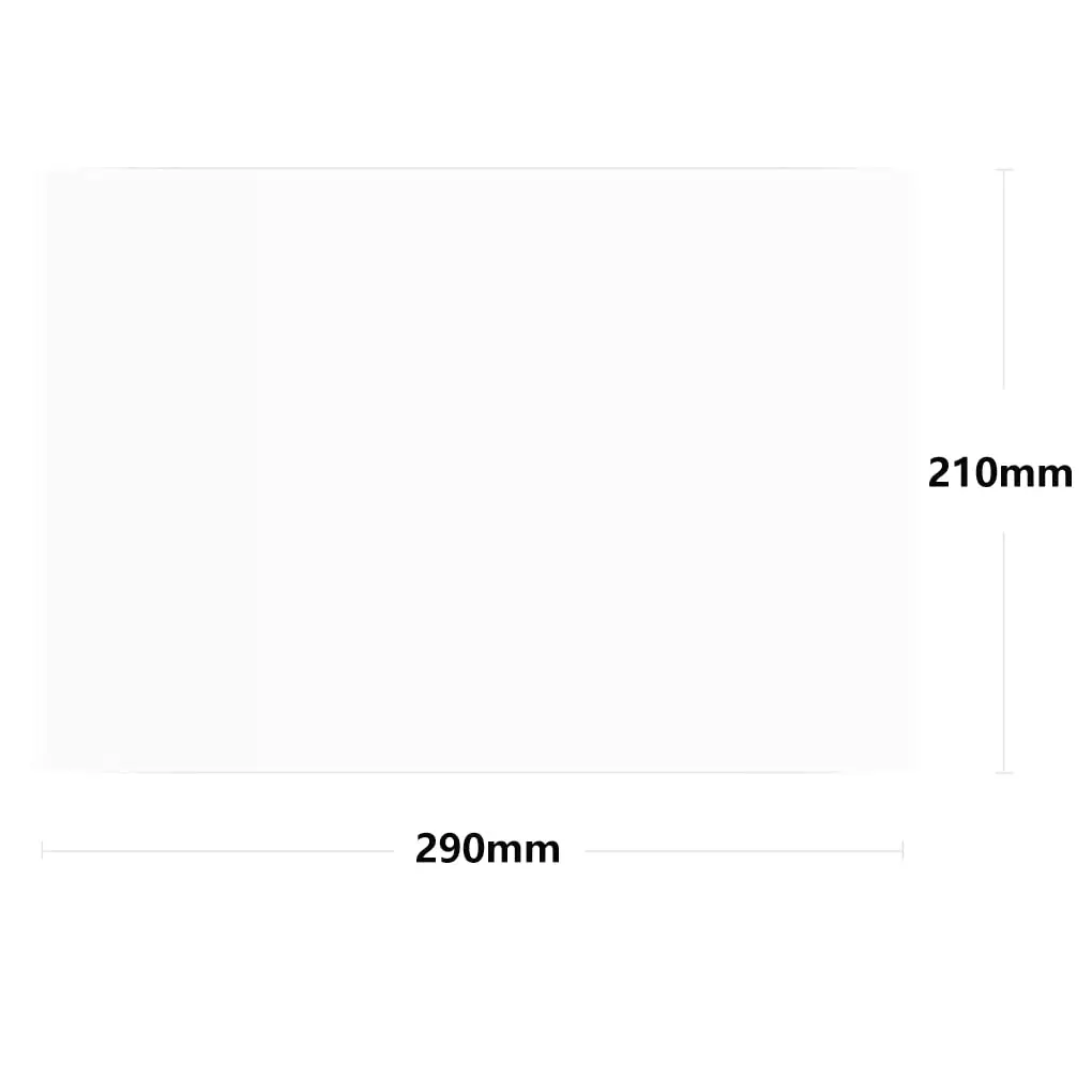 FEP Film 290 x 210 x 0.15mm for ELEGOO Saturn S, Saturn 2, Photon Mono X 6K, M3 Plus, Sonic Mighty 4K  Resin 3D Printer