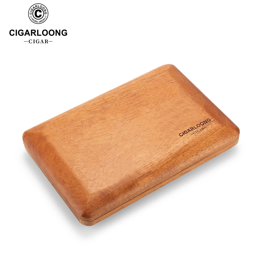 

Портативная коробка для хьюмидора для сигар из кедрового дерева, легкий герметичный увлажняющий футляр 3/4/5 в упаковке с роскошной художественной подарочной упаковкой
