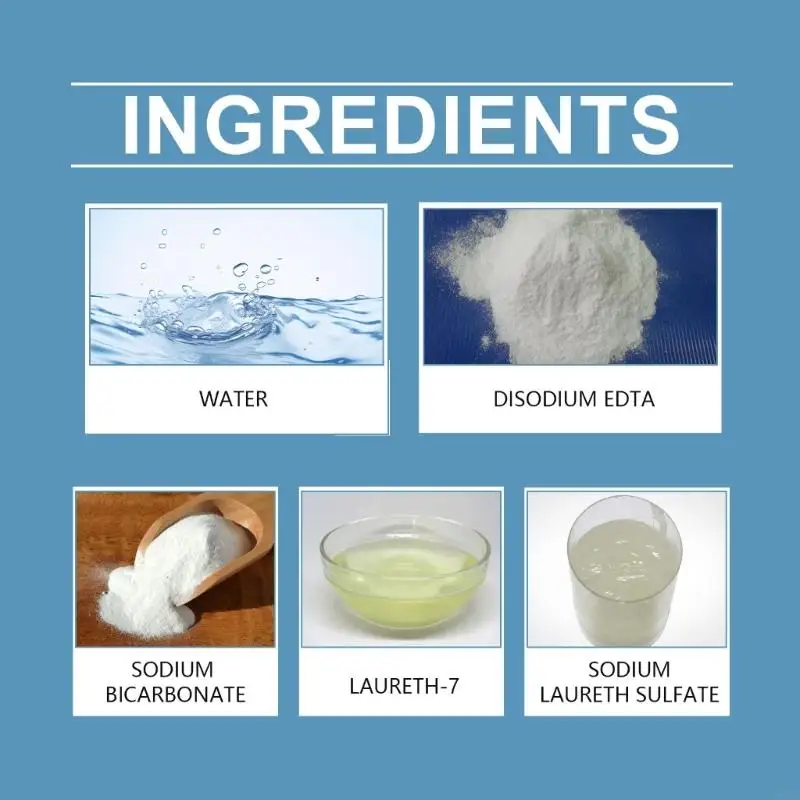 Bathroom Descaler Foam Cleaner, Upgrade Powerful Bathroom Descaler Foam Cleaner All Purpose Rinse Cleaning Foams with Sponge for