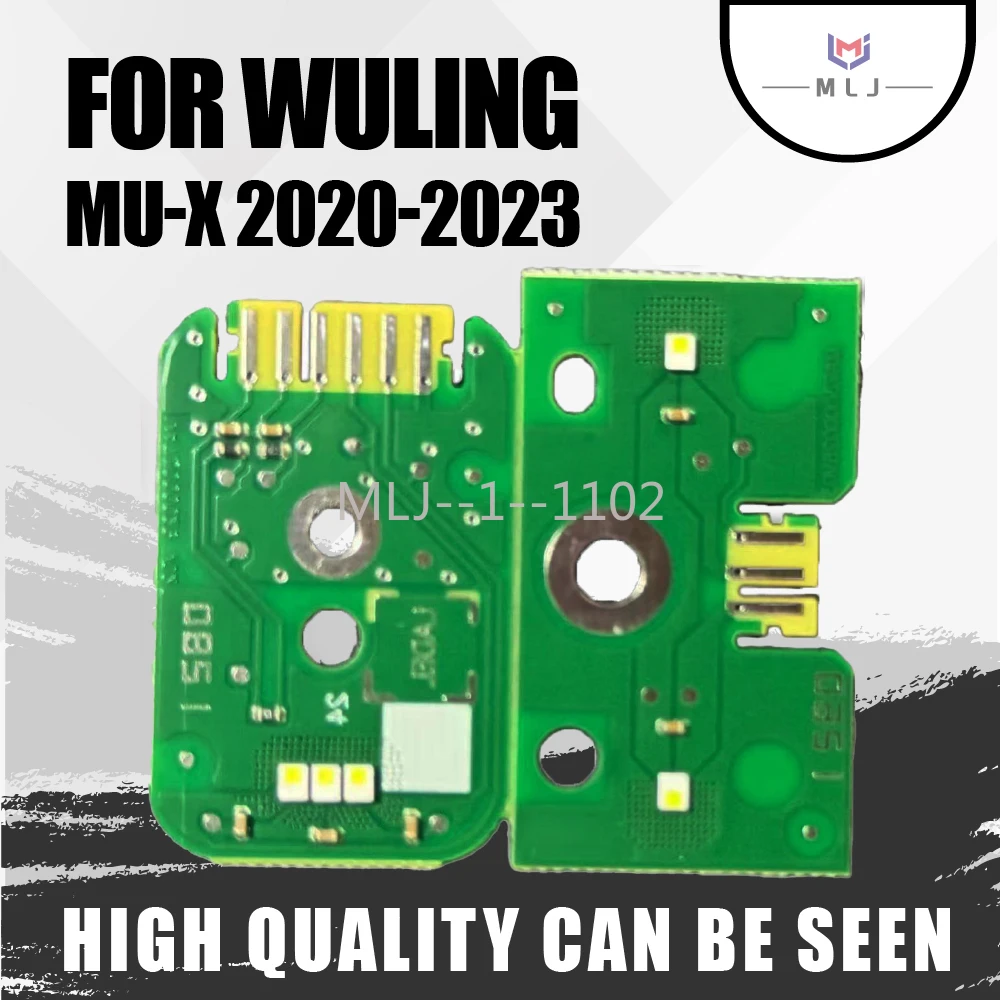 

NEW For Wuling MU-X 2020-2023 Car Accessories Angel Eyes Module LED Daytime Running Light DRL Chip FOR ISUZU Headlight LED Board
