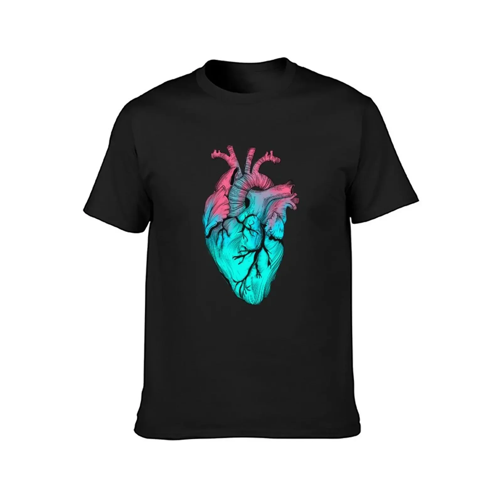 Anatomical Ice Lolly Heart T-Shirt shirts graphic tee korean fashion t shirts for men cotton