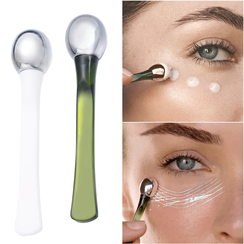 Eye Serum Applicator Dual-Ended Beauty Tools Eye Cream Massage Stick Hygienic Roller Massage Stick For Eye Care Women
