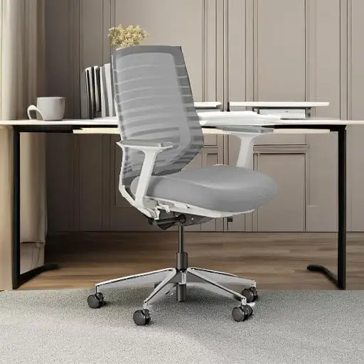 Chaise ergonomique polyvalente avec support lombaire réglable, chaise de bureau