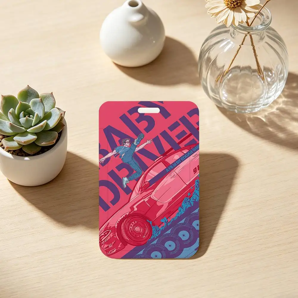 B-Baby D-Driver ID Holder With For Office School Name Card Credentials Case